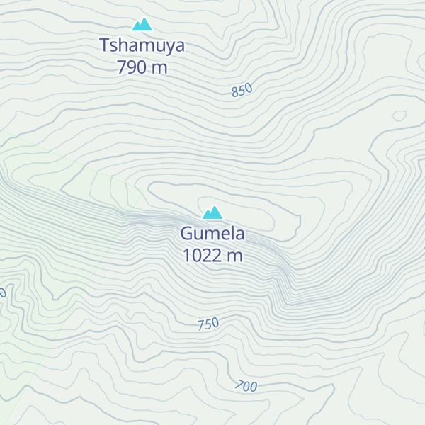 Map of Gumela
