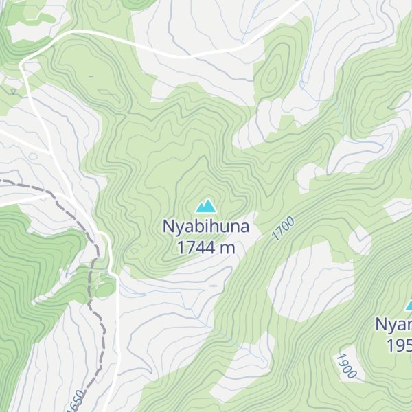Map of Nyabihuna