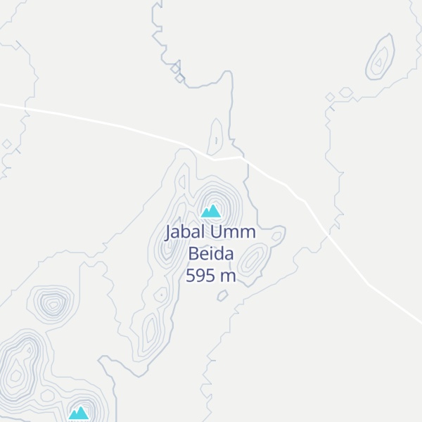 Map of Jabal Umm Beida