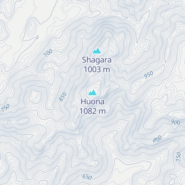 Map of Huona