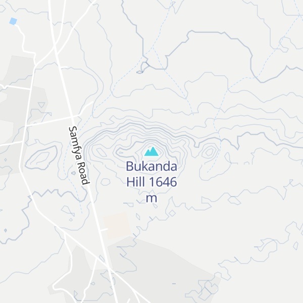 Map of Bukanda Hill