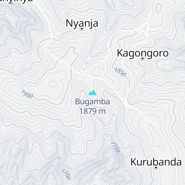 Map of Bugamba