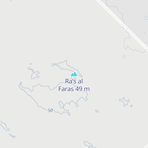 Map of Ra‘s al Faras