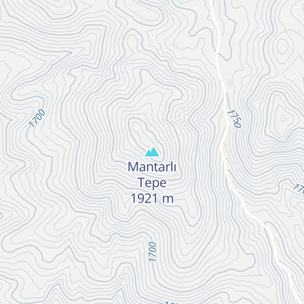 Map of Mantarlı Tepe