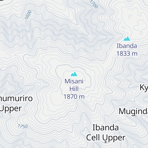 Map of Misani Hill