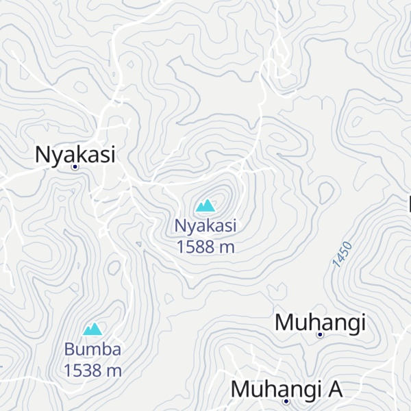 Map of Nyakasi