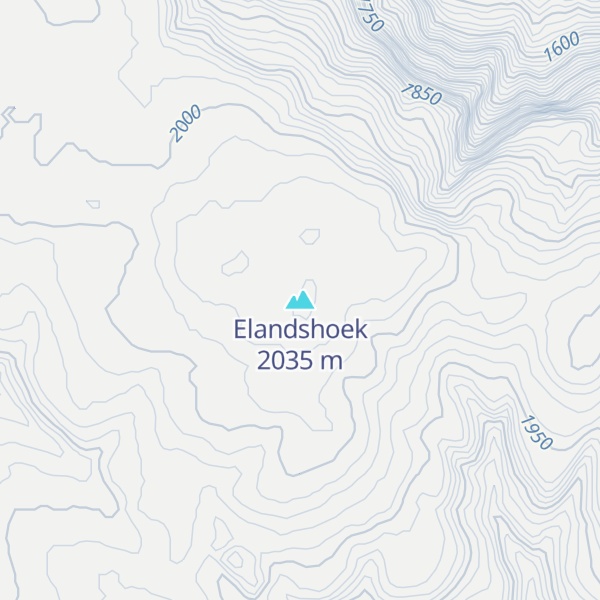 Map of Elandshoek