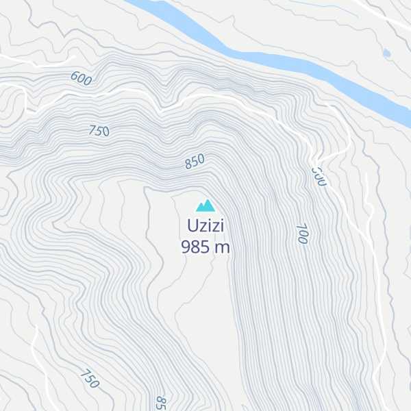 Map of Uzizi