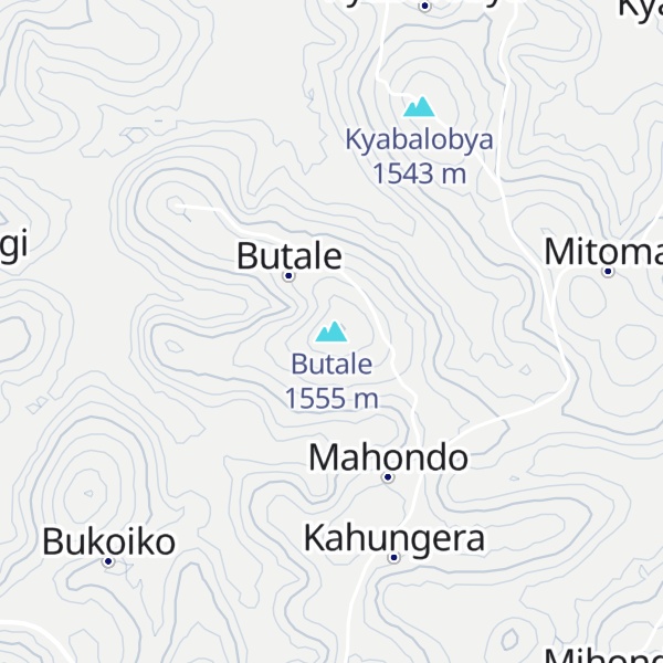 Map of Butale
