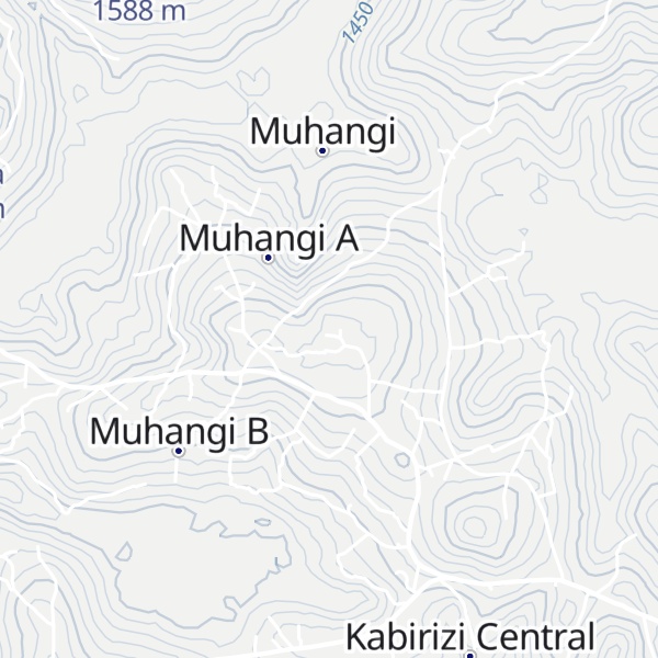 Map of Muhangi