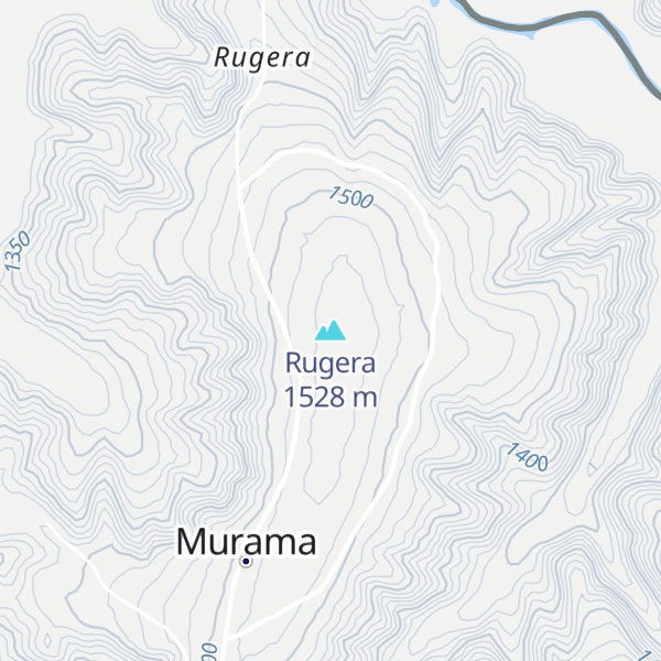 Map of Rugera