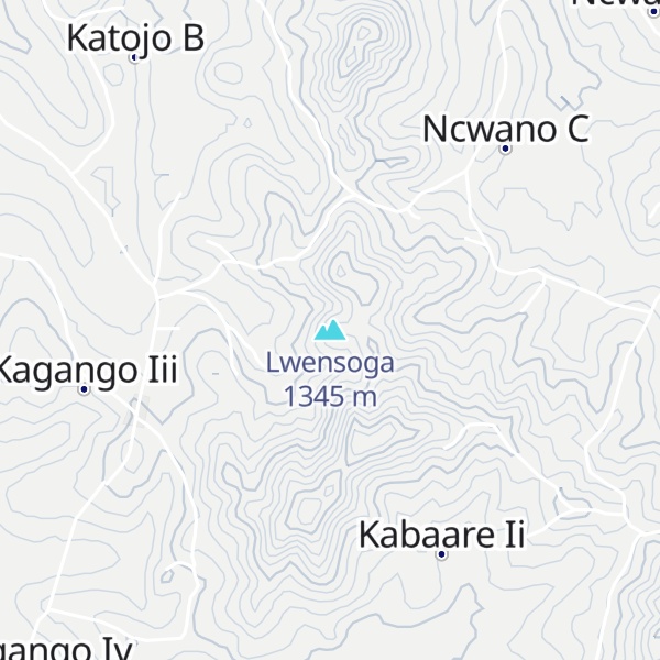 Map of Lwensoga