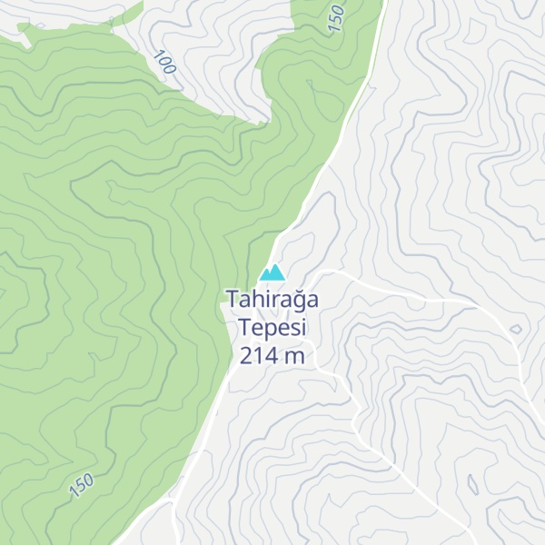 Map of Tahirağa Tepesi