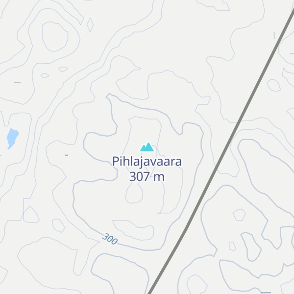 Map of Pihlajavaara