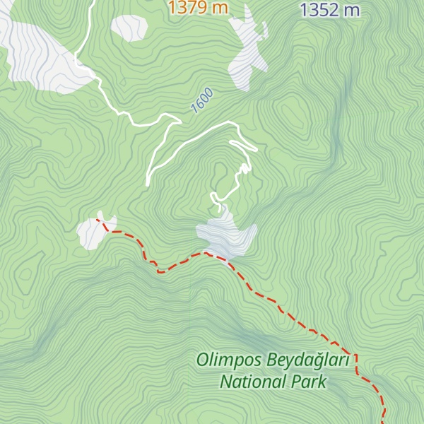 Map of Sarıçınar Dağı