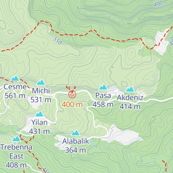 Map of Kanyon
