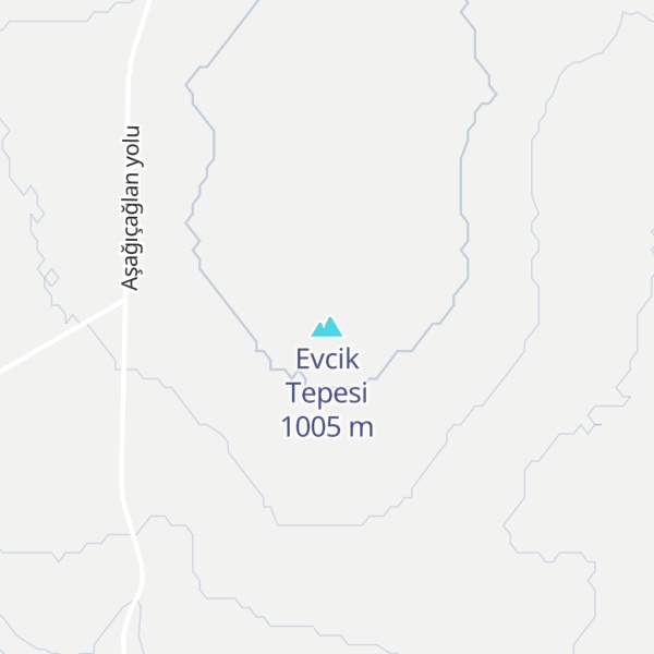 Map of Evcik Tepesi