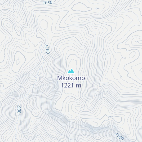 Map of Mkokomo
