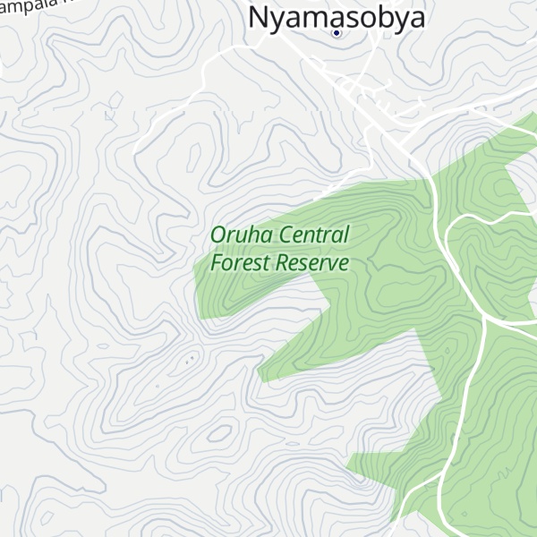Map of Mahangwe