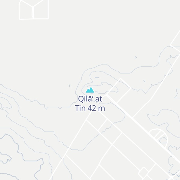 Map of Qilā‘ at Tīn