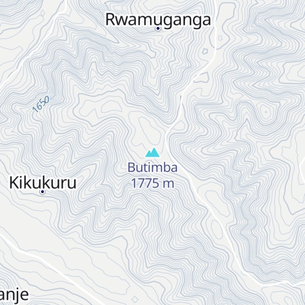 Map of Butimba