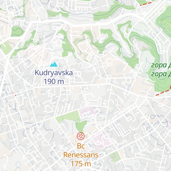 Map of Kudryavec