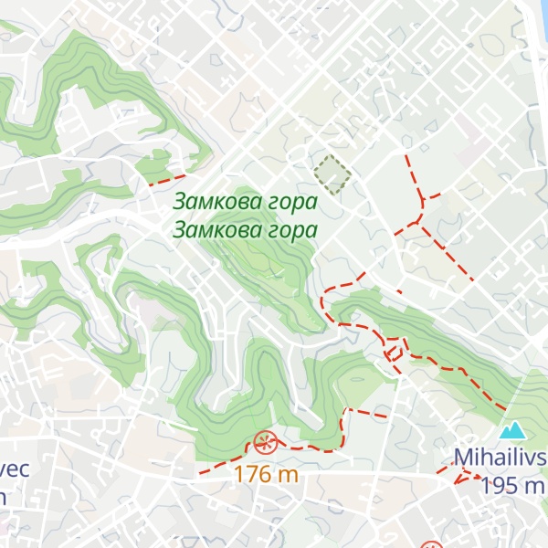 Map of Klinec
