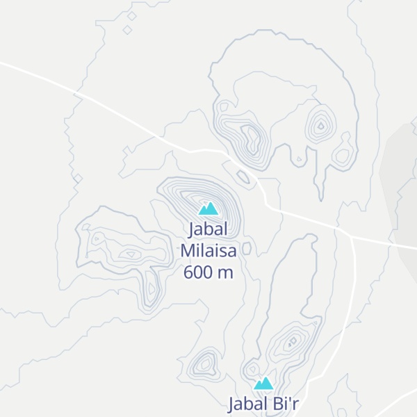Map of Jabal Milaisa