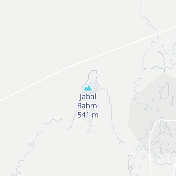 Map of Jabal Rahmi