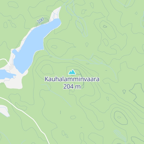 Map of Kauhalamminvaara
