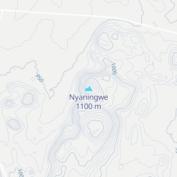 Map of Nyaningwe