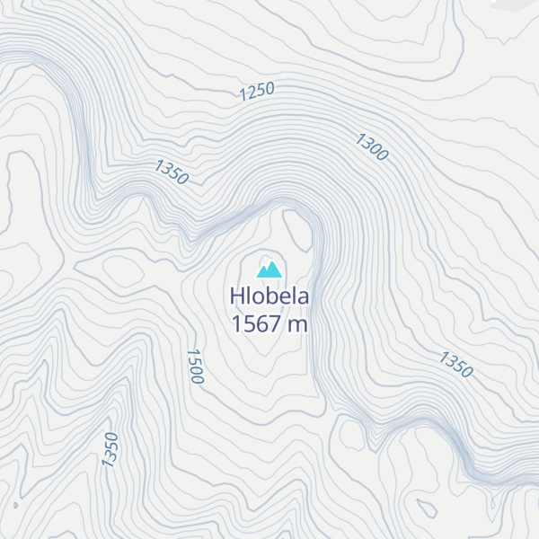 Map of Hlobela
