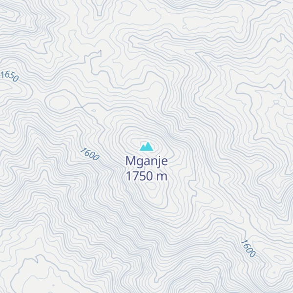 Map of Mganje