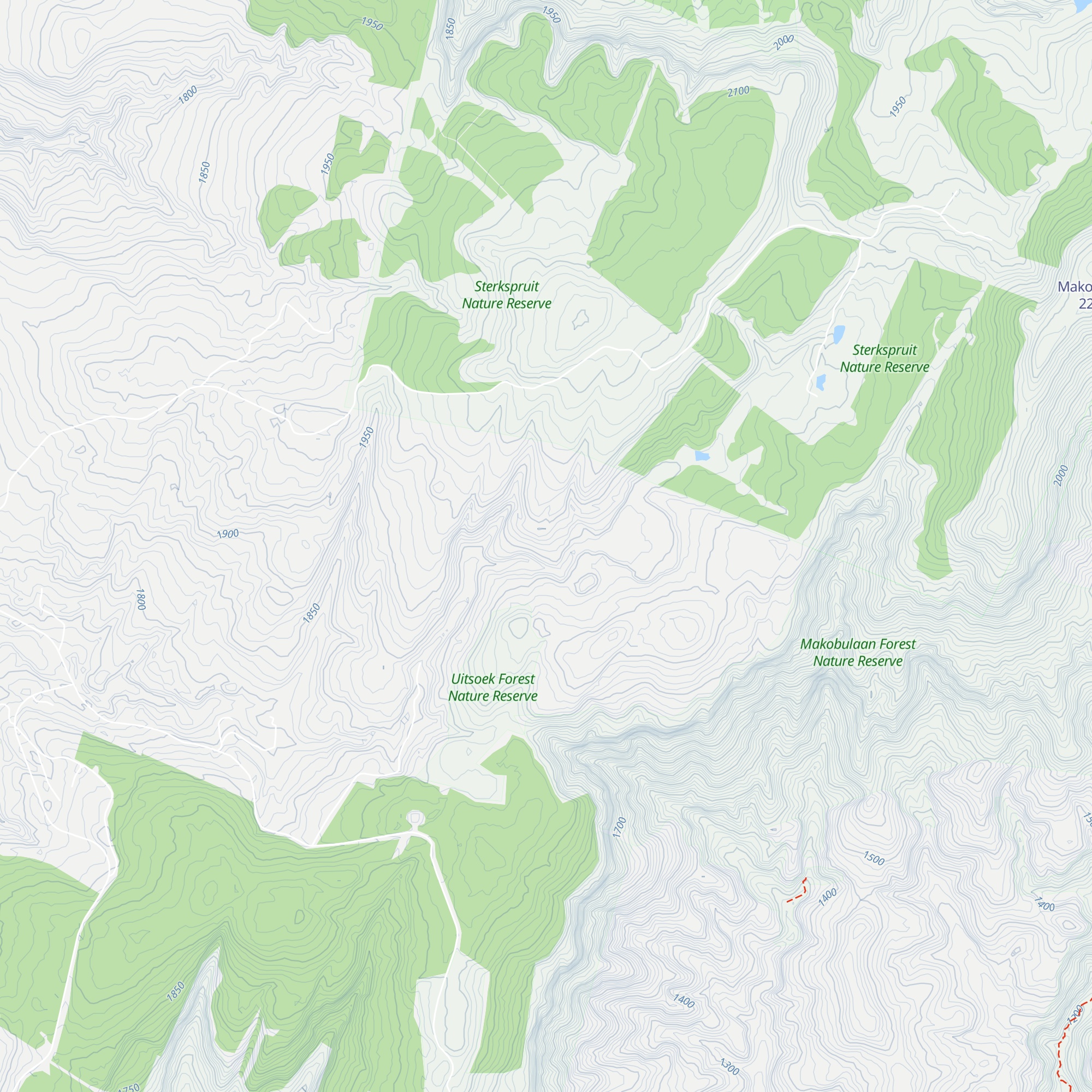 Lisbon Hut map