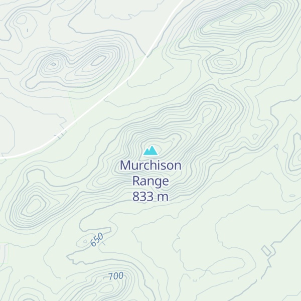 Map of Murchison Range