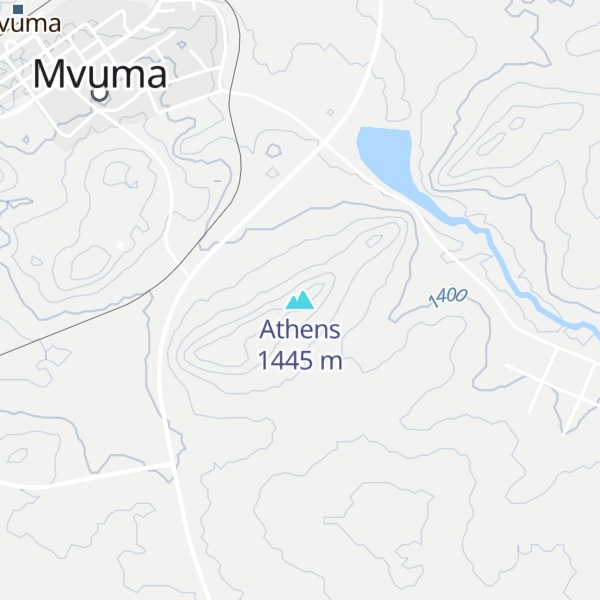 Map of Athens
