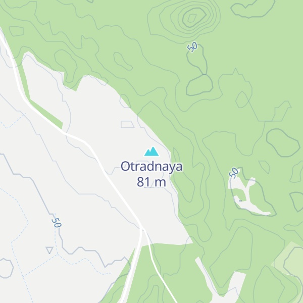 Map of Otradnaya