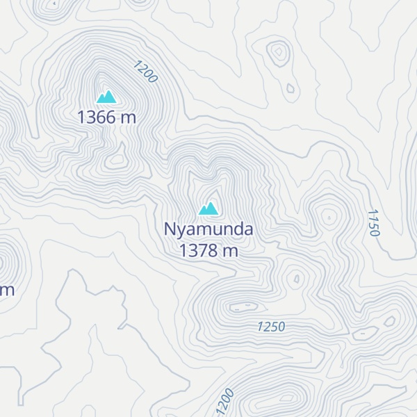 Map of Nyamunda