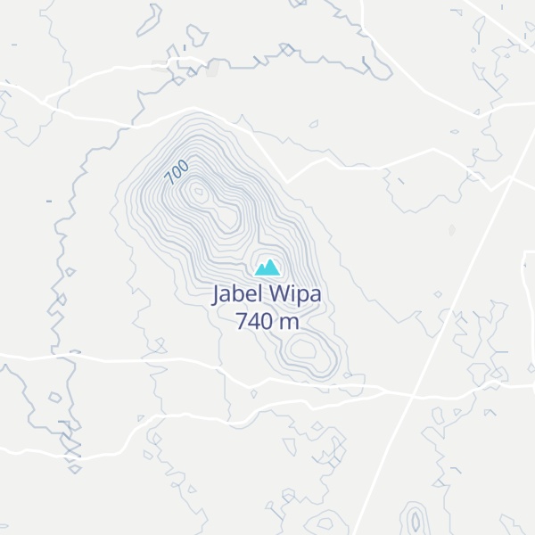 Map of Jabel Wipa
