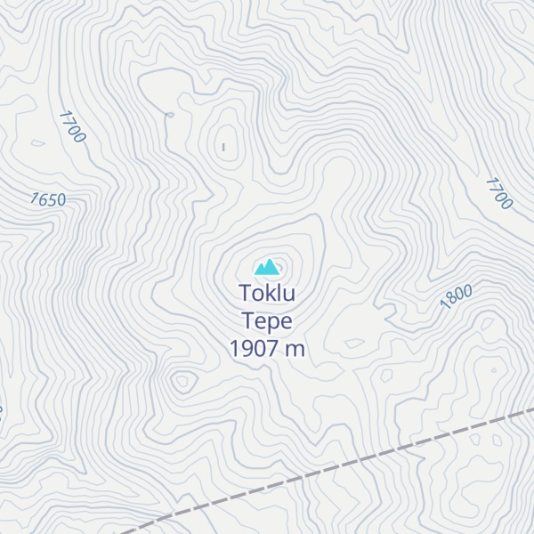 Map of Toklu Tepe