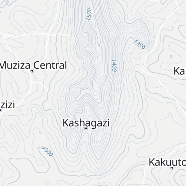 Map of Muzizi
