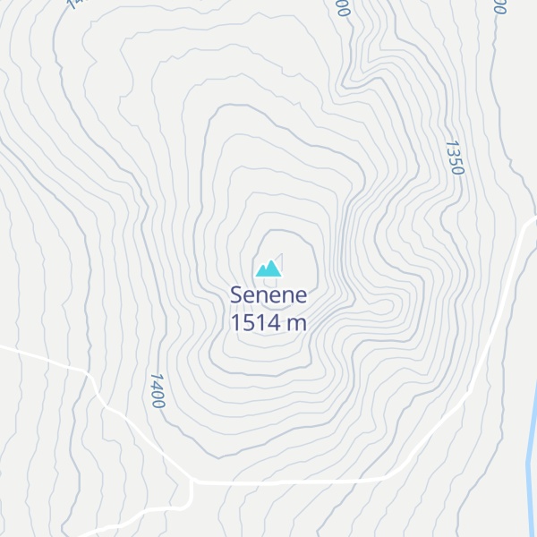 Map of Senene