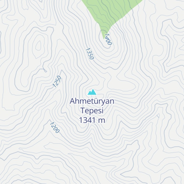 Map of Ahmetüryan Tepesi