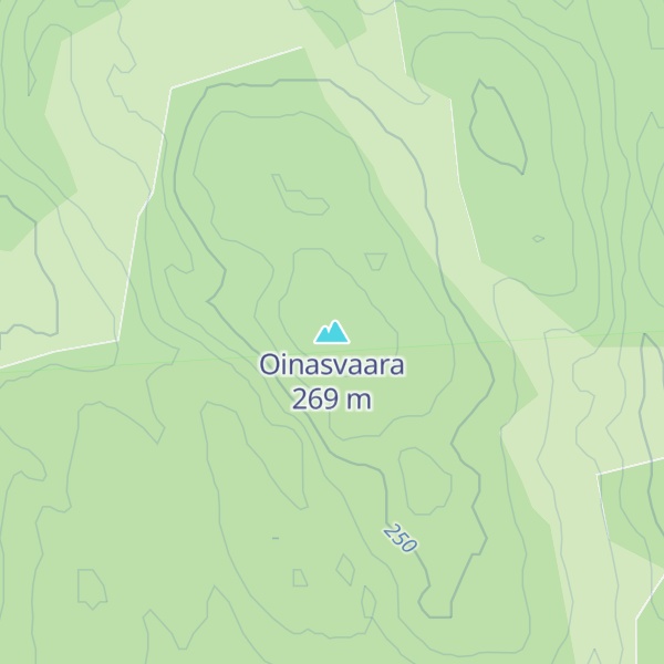 Map of Oinasvaara