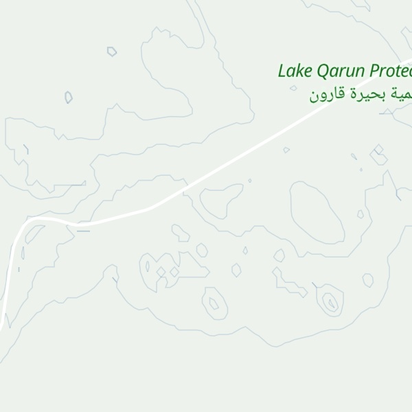 Map of Qâret el-Binni