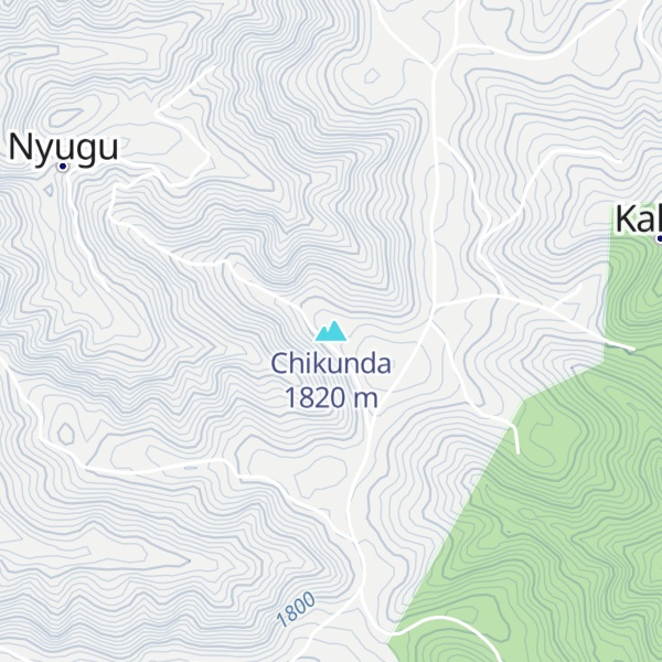 Map of Chikunda