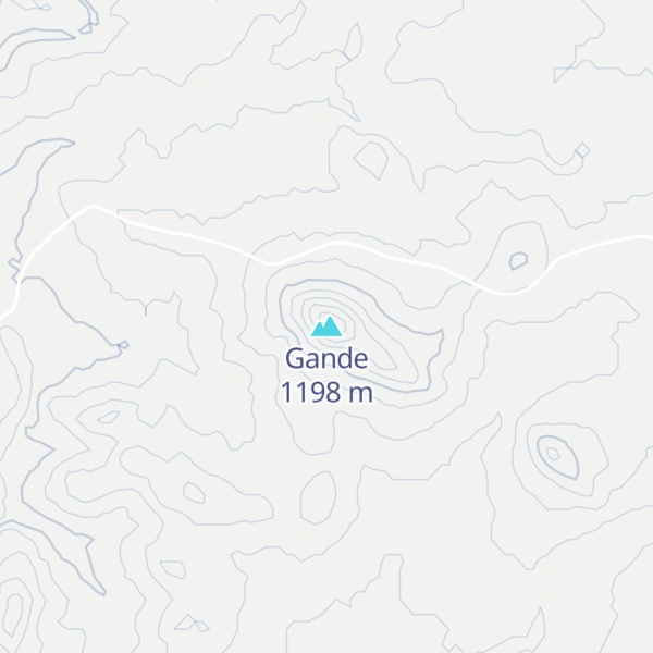Map of Gande