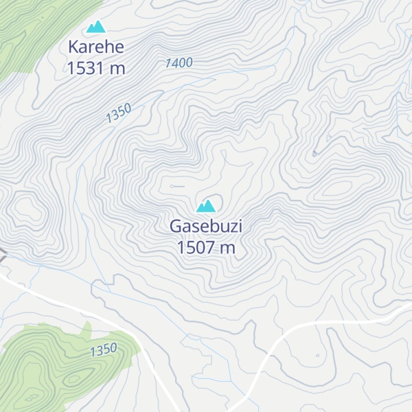 Map of Gasebuzi