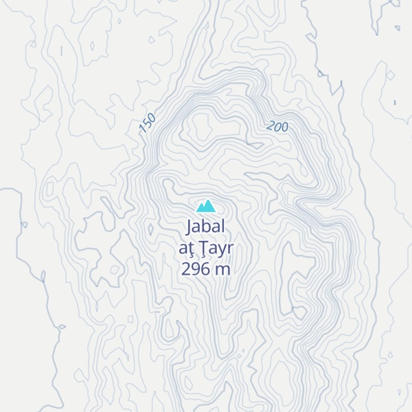 Map of Jabal aţ Ţayr