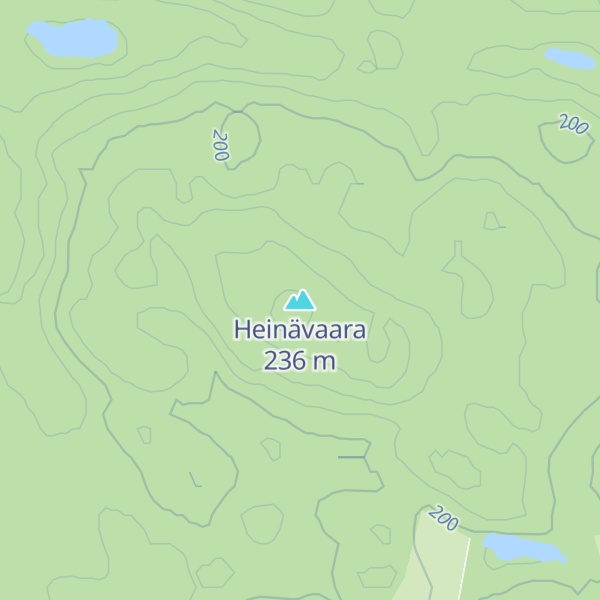 Map of Heinävaara